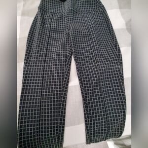 Apt. 9 Black and White Checkered Pants
